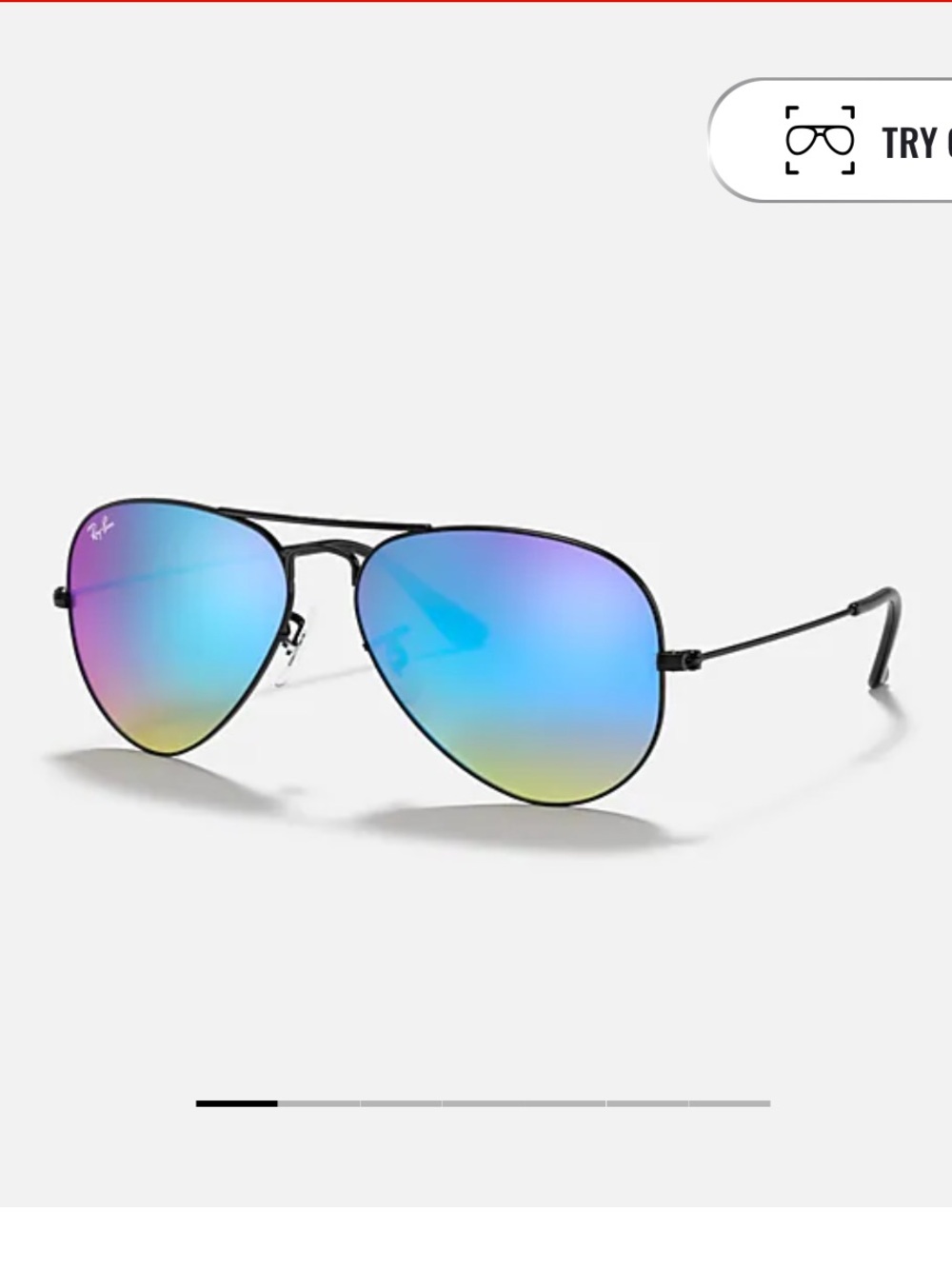Ray-Ban AVIATOR FLASH LENSES GRADIENT